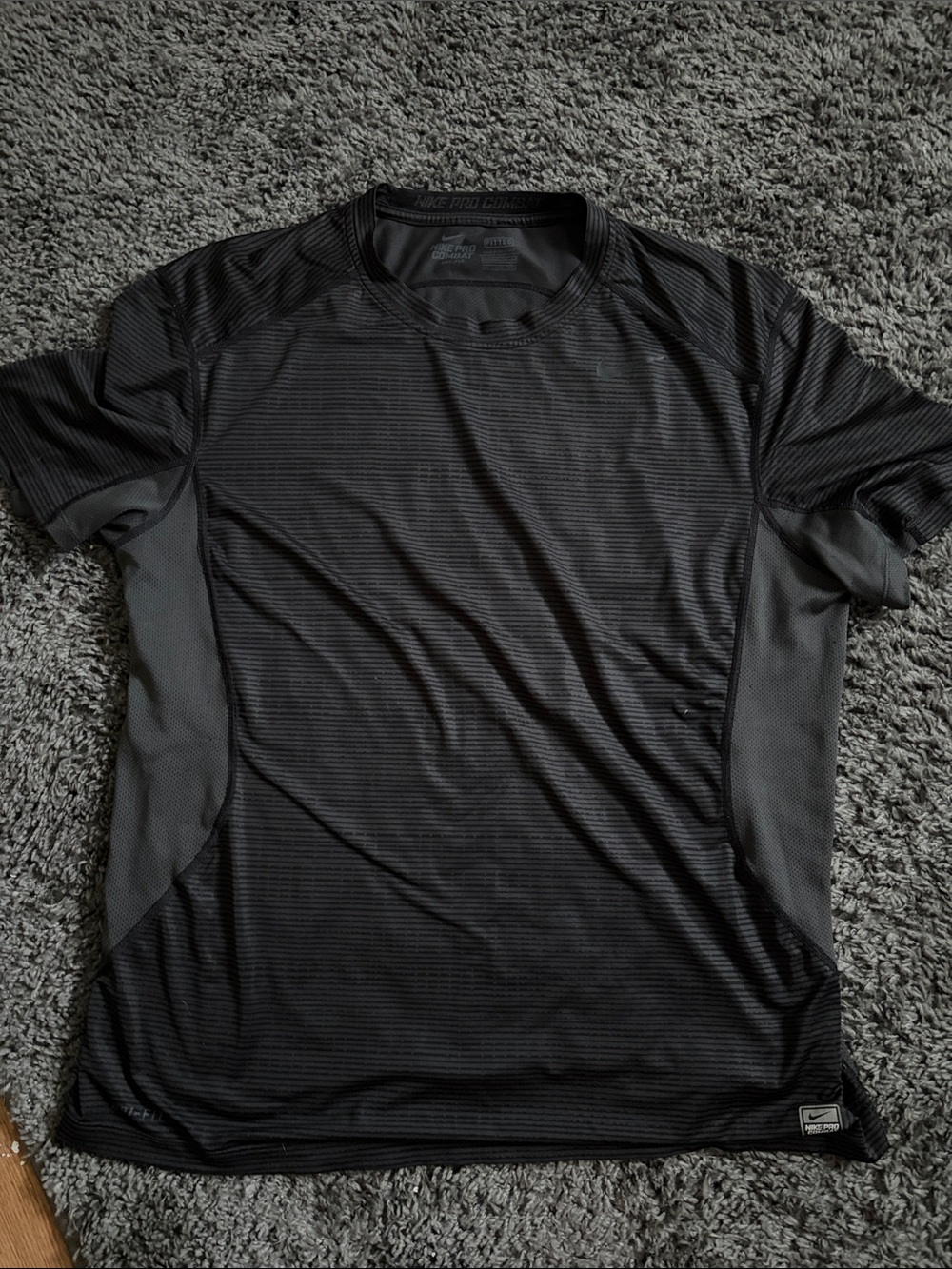 Nike Black Short Sleeve Performance Tee